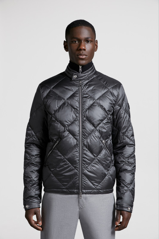 DARK GREY ASTA SHORT DOWN JACKET