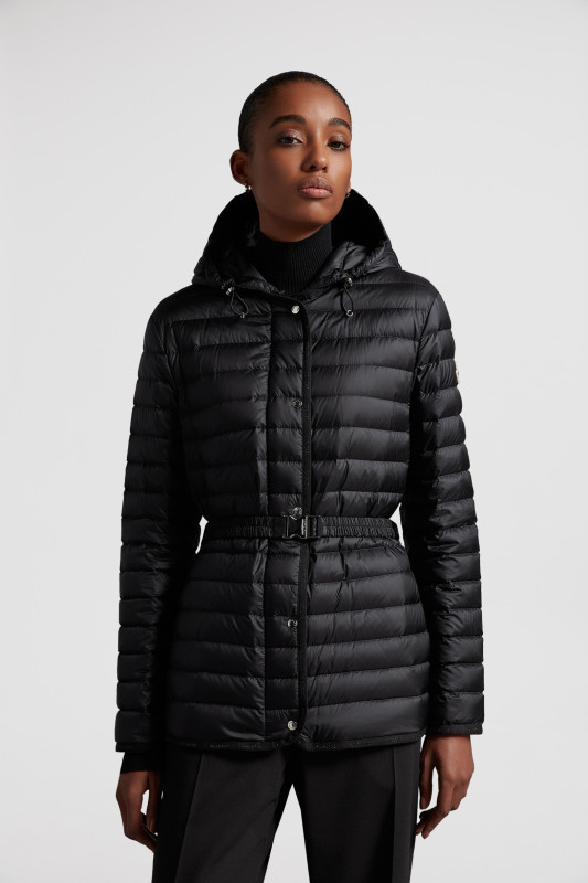 BLACK OREDON SHORT DOWN JACKET