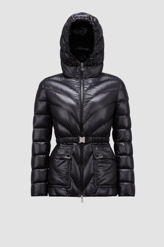 BLACK CHAMPRAZ SHORT DOWN JACKET