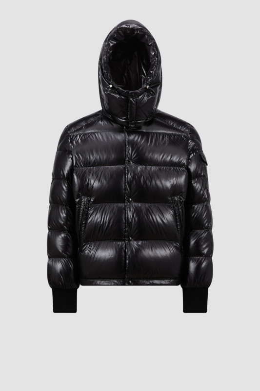 BLACK MALJASSET SHORT DOWN JACKET