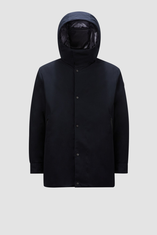 NIGHT BLUE FOWEY REVERSIBLE DOWN JACKET