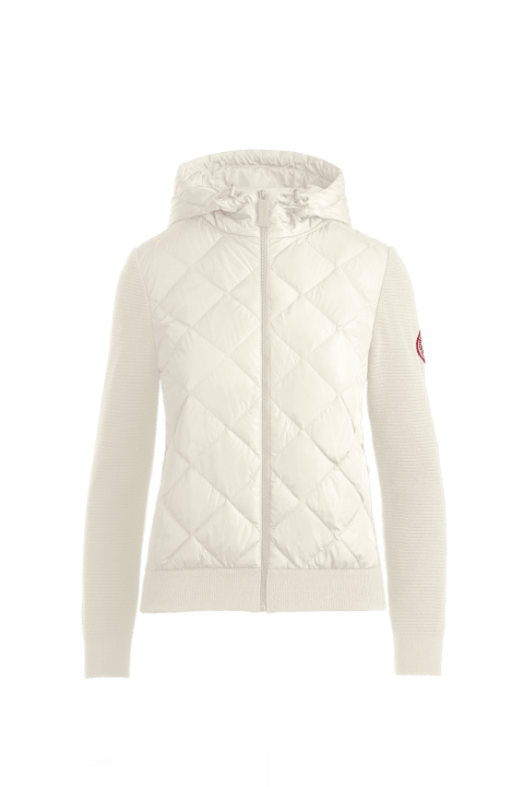 Cotton Grey HyBridge® Quilted Knit Hoody