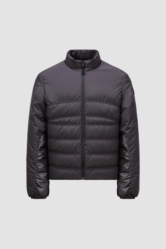 BLACK CAYO SHORT DOWN JACKET