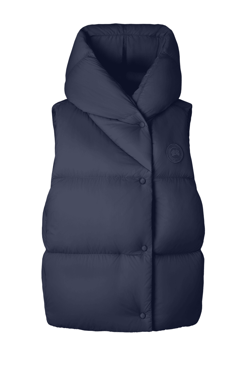 Atlantic Navy Rhoda Hooded Vest