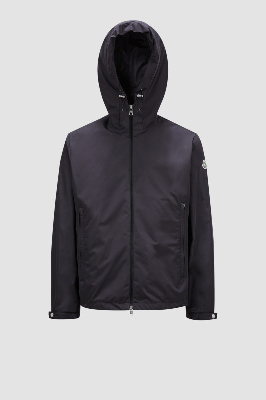 BLACK TRAVERSIER HOODED JACKET