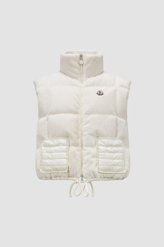 WHITE ARQUES DOWN VEST