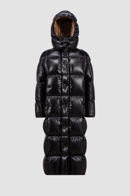 BLACK PARNAIBA LONG DOWN JACKET