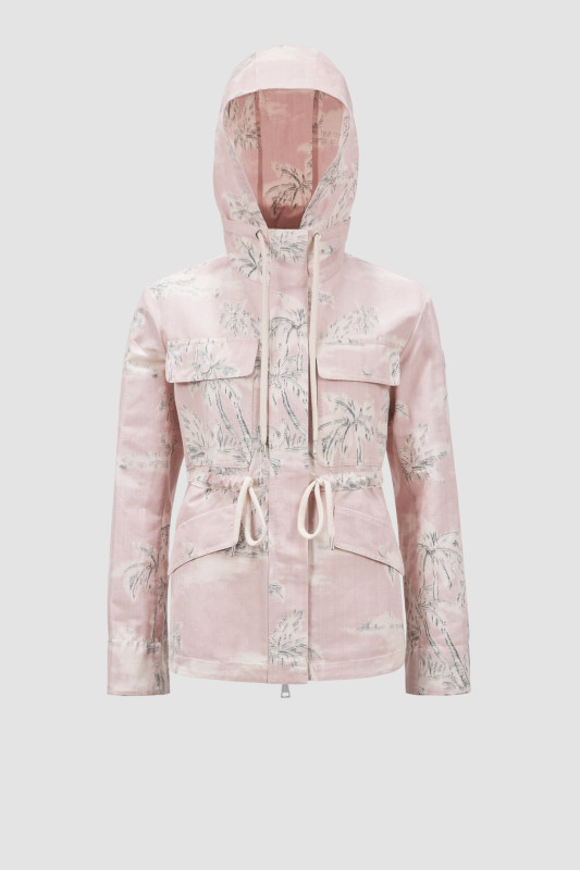 LIGHT PINK MARPE HOODED JACKET