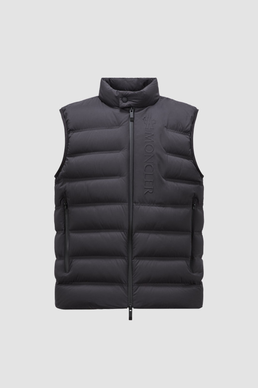 BLACK OSEROT DOWN VEST