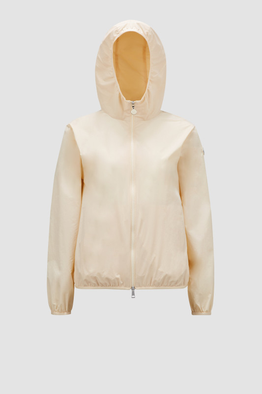 WHITE FEGEO HOODED JACKET