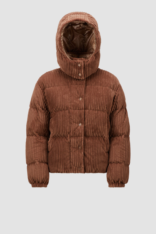 BROWN Daos Corduroy Down Jacket