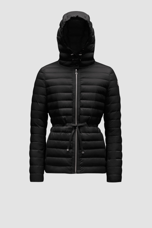 BLACK RAIE SHORT DOWN JACKET