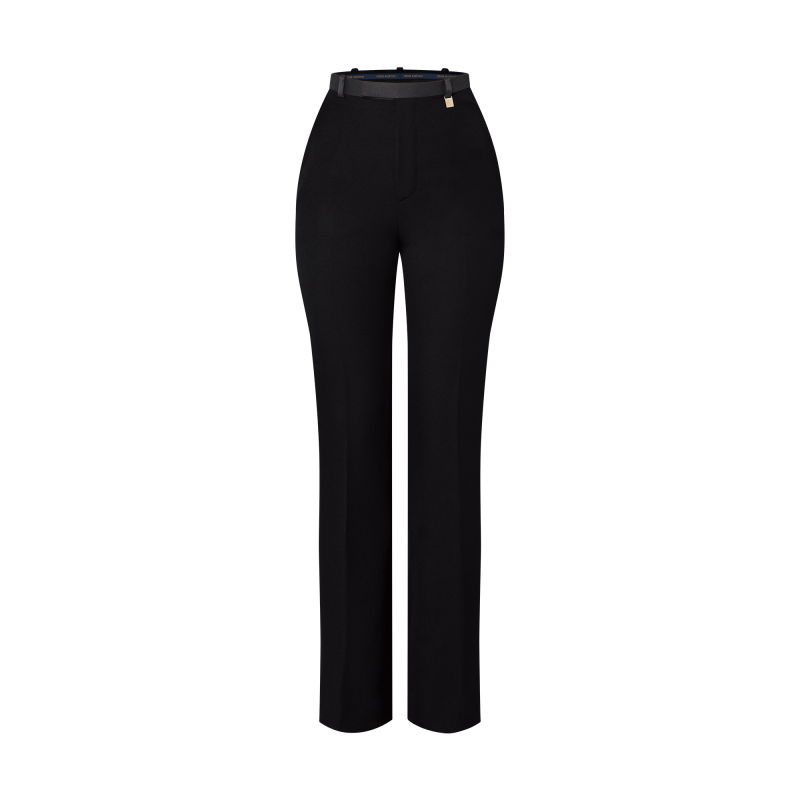 Technical Gabardine Fitted Pants