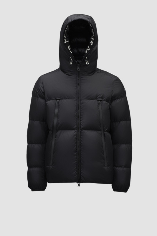 BLACK MONTCLA SHORT DOWN JACKET