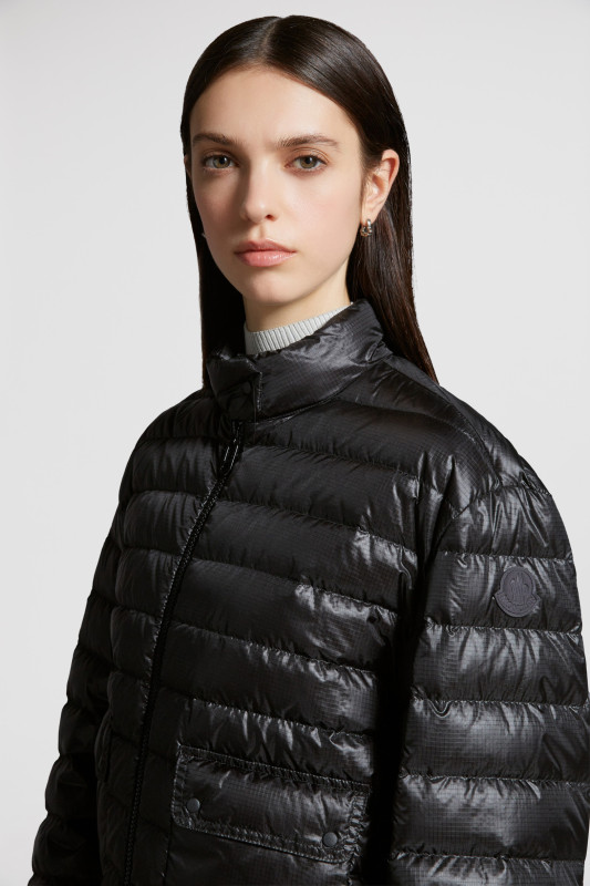 BLACK MORELANS SHORT DOWN JACKET