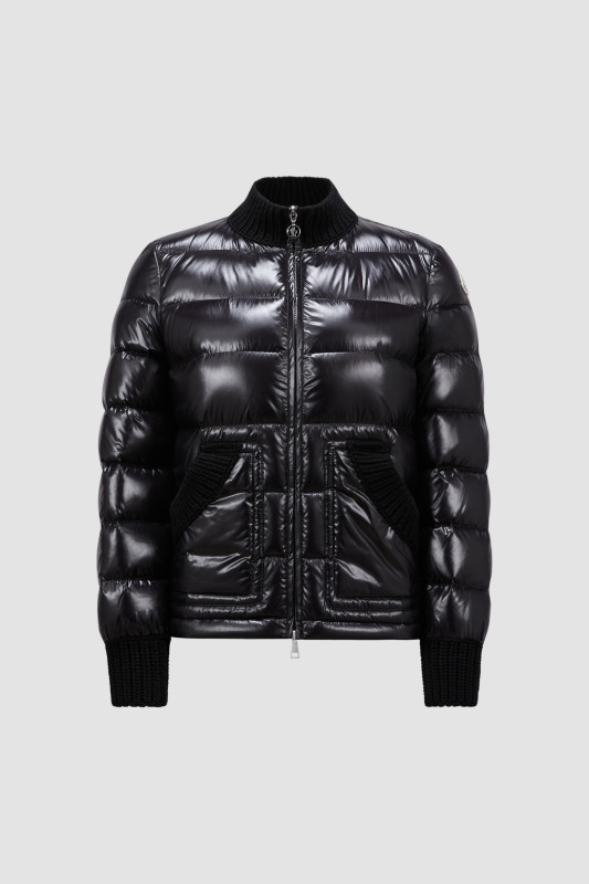 BLACK ARCELOT SHORT DOWN JACKET