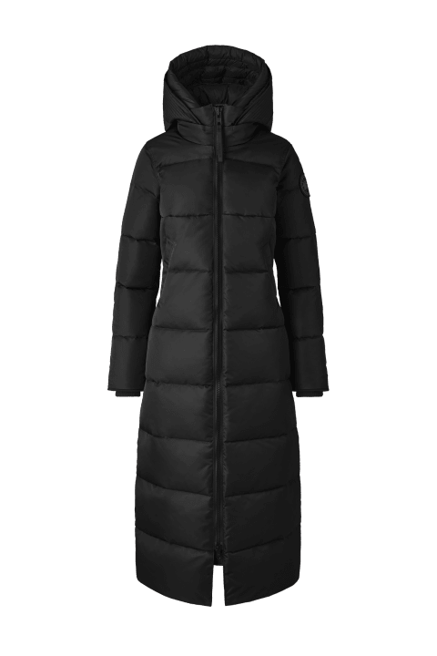 Black Mystique Parka Performance Satin