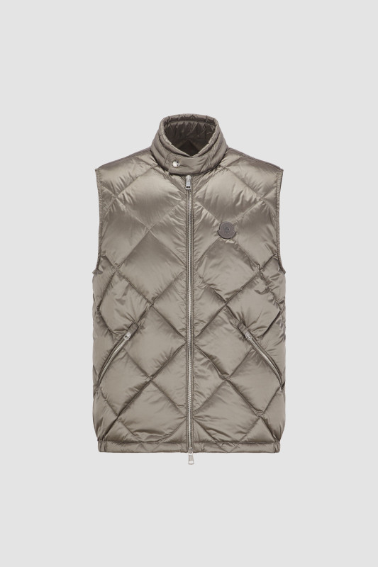 BEIGE NASTA DOWN VEST