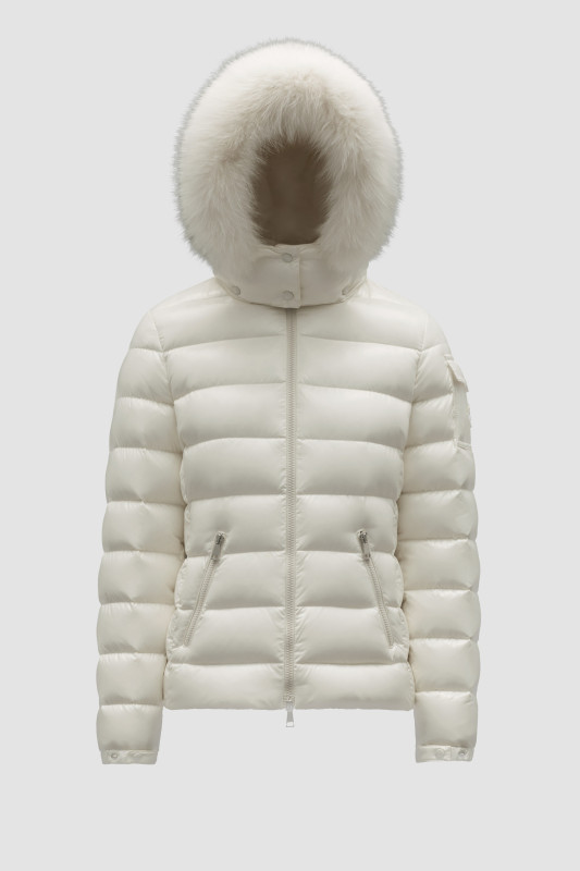 WHITE Badyf Short Down Jacket