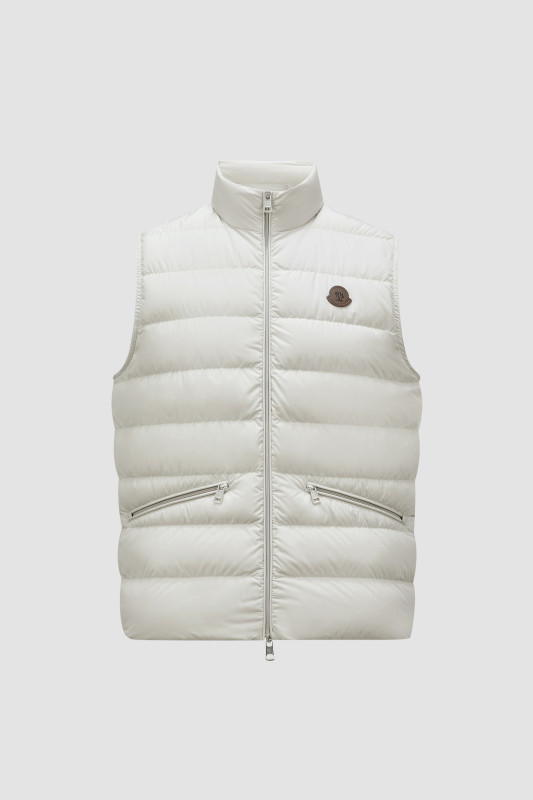 WHITE TREOMPAN DOWN VEST