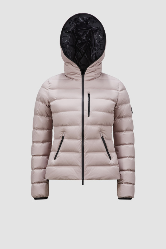 LIGHT PINK  HERBE SHORT DOWN JACKET