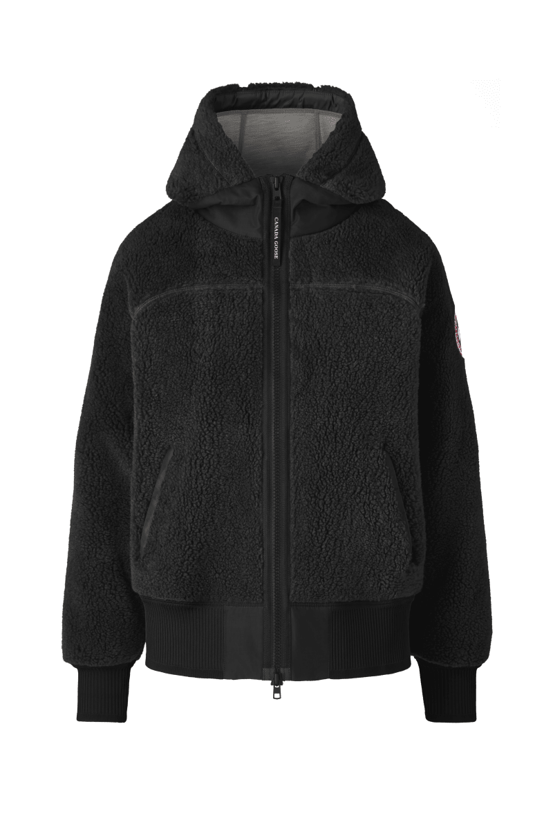 Black Simcoe Oversized Hoody Kind High Pile Fleece