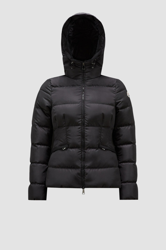 BLACK AVOCE SHORT DOWN JACKET