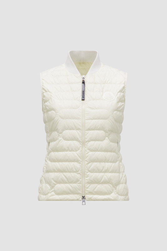 WHITE PERILLE DOWN VEST