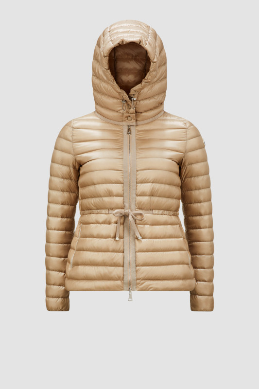 BEIGE RAIE SHORT DOWN JACKET