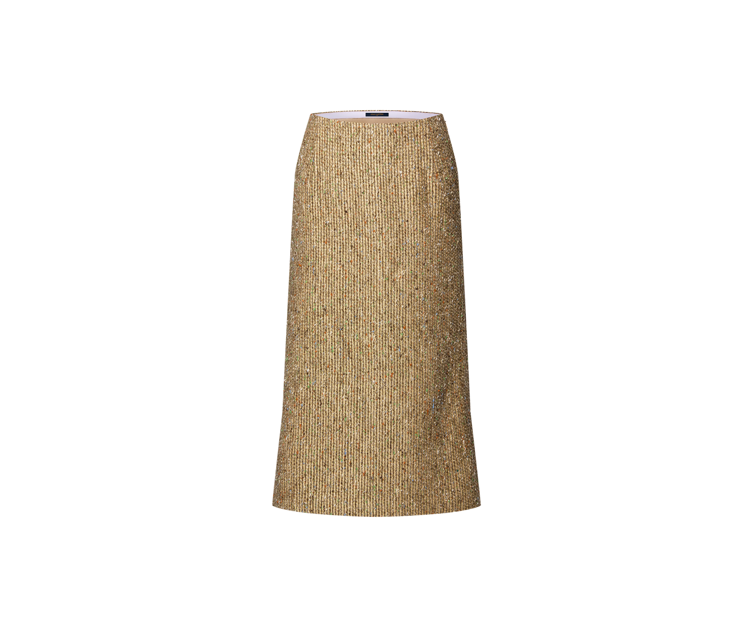 Lurex Tweed Pencil Skirt