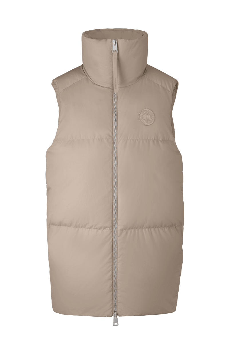 Desert Sand Garnet Long Vest