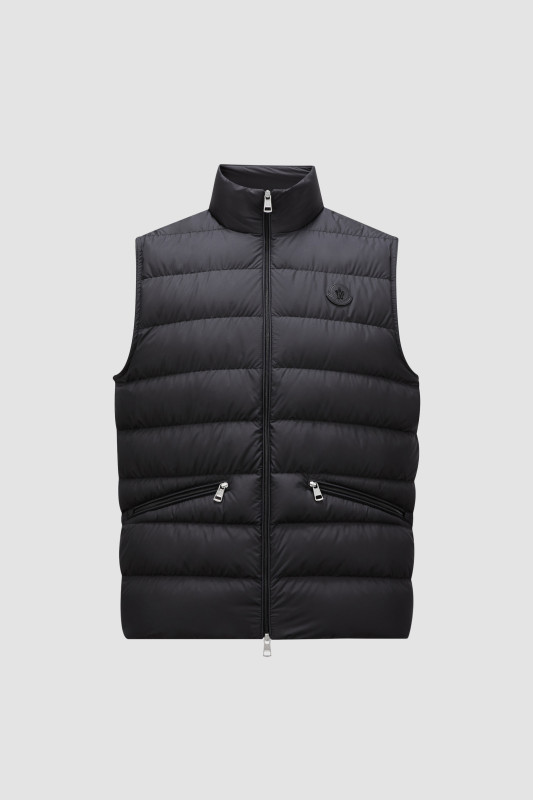 BLACK TREOMPAN DOWN VEST