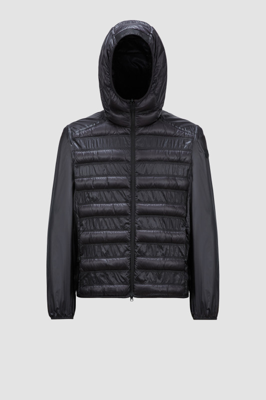 BLACK LUSENEY SHORT DOWN JACKET