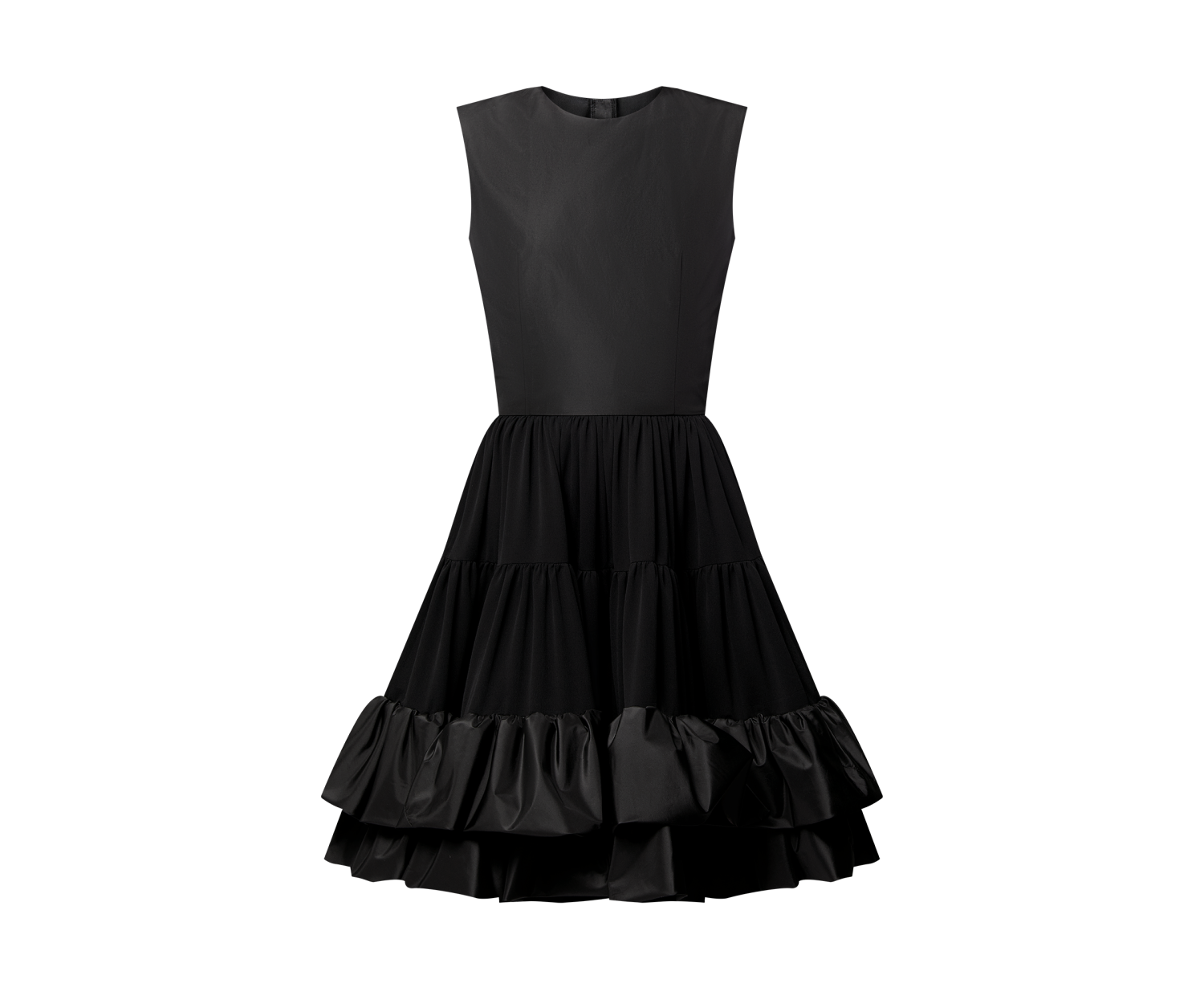 Ruffle Hem Dress