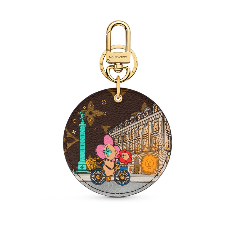 Illustre Xmas Paris Bag Charm And Key Holder