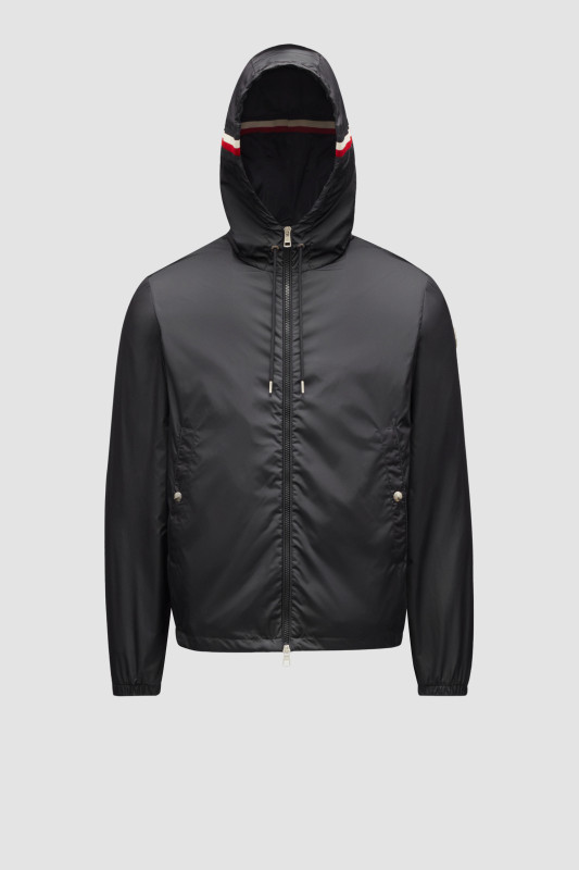 BLACK GRIMPEURS HOODED JACKET