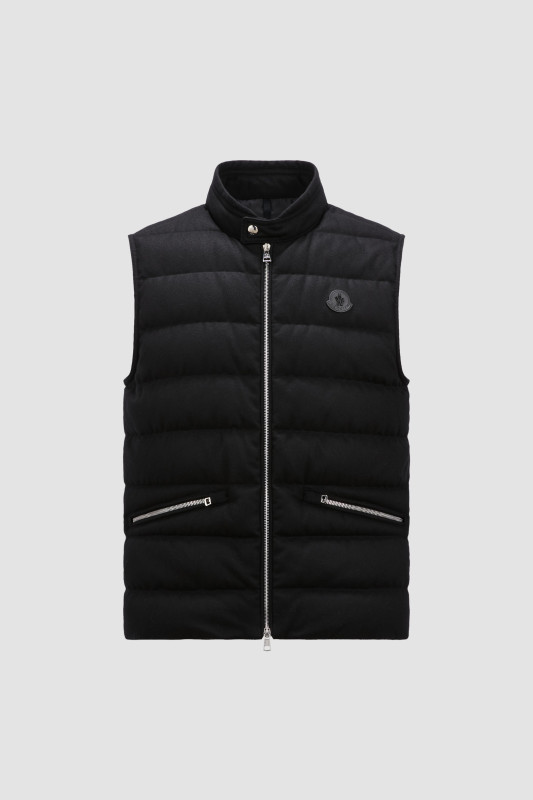 BLACK GALLIENNE DOWN VEST