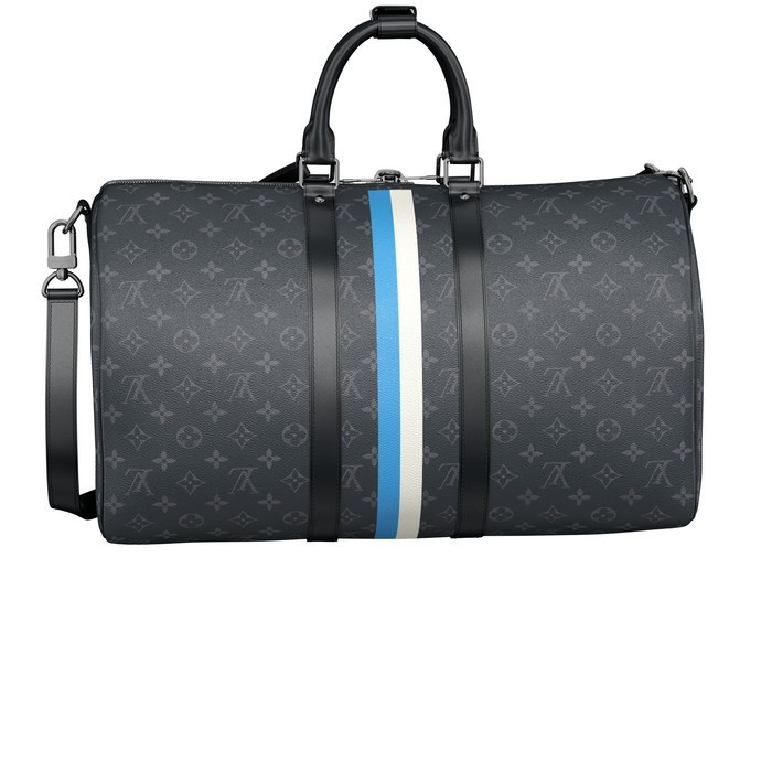 KEEPALL BANDOULIÈRE 45 MY LV HERITAGE