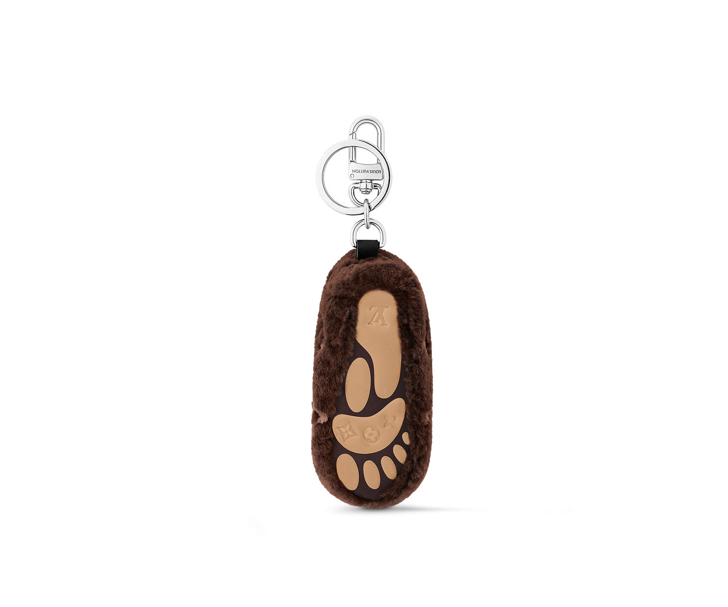 Monogram Footprint Bag Charm & Key Holder