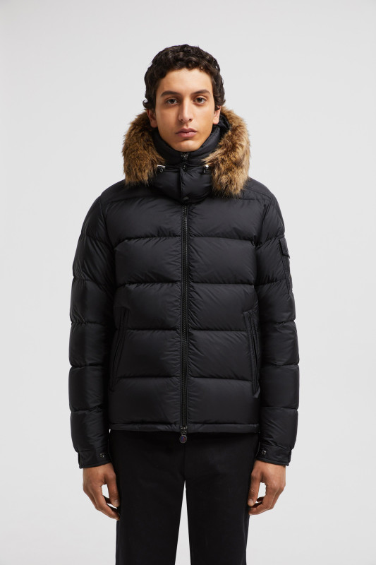 BLACK MAYAF SHORT DOWN JACKET