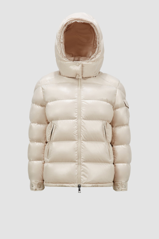 BEIGE MAIRE SHORT DOWN JACKET