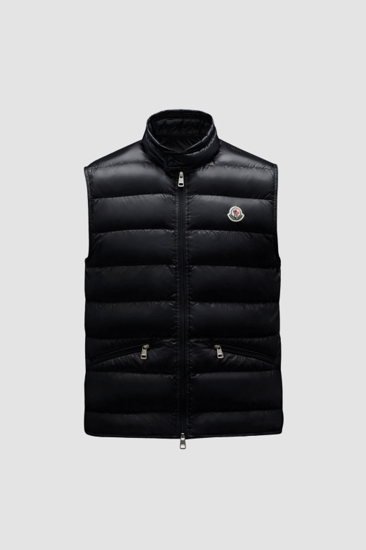 BLACK GUI DOWN VEST