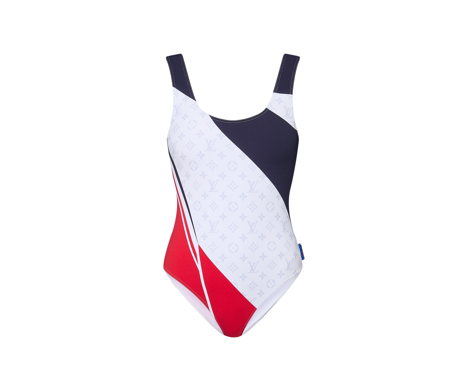 LV x AC Flag One-Piece Swimsuit