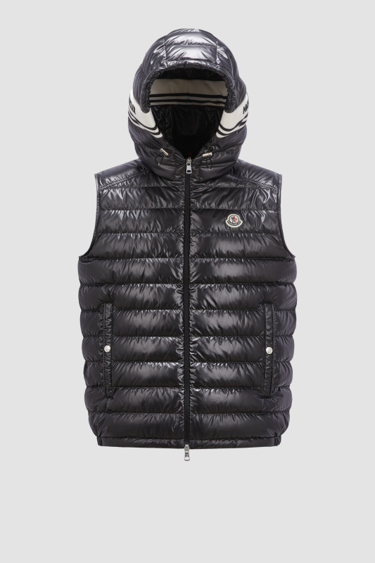 BLACK CLAI DOWN VEST