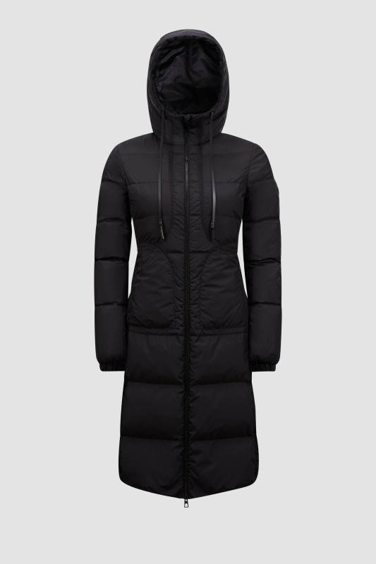 BLACK Idocrase Long Down Jacket