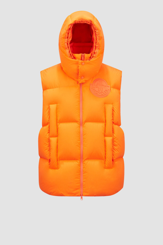 BRIGHT ORANGE APUS DOWN VEST