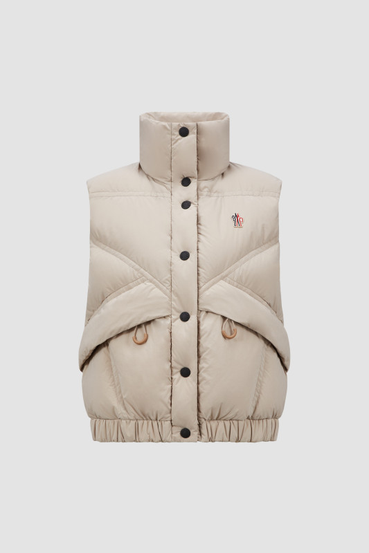 BEIGE MAROLIES DOWN VEST