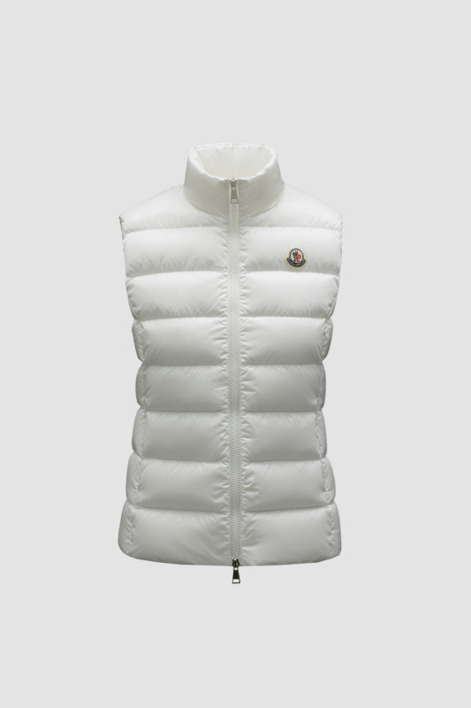 WHITE GHANY DOWN VEST