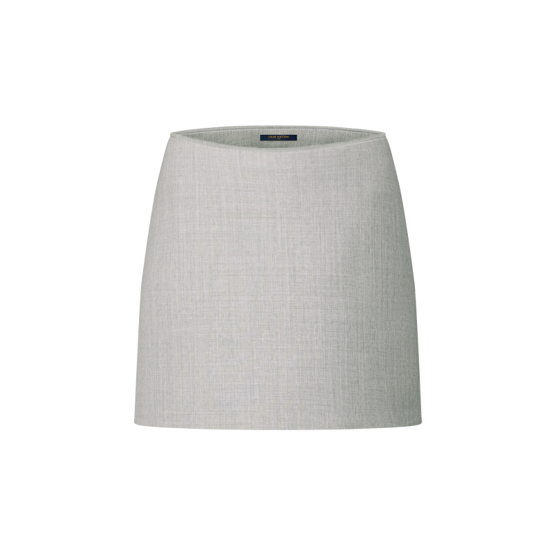 Bonded Jersey Mini Skirt