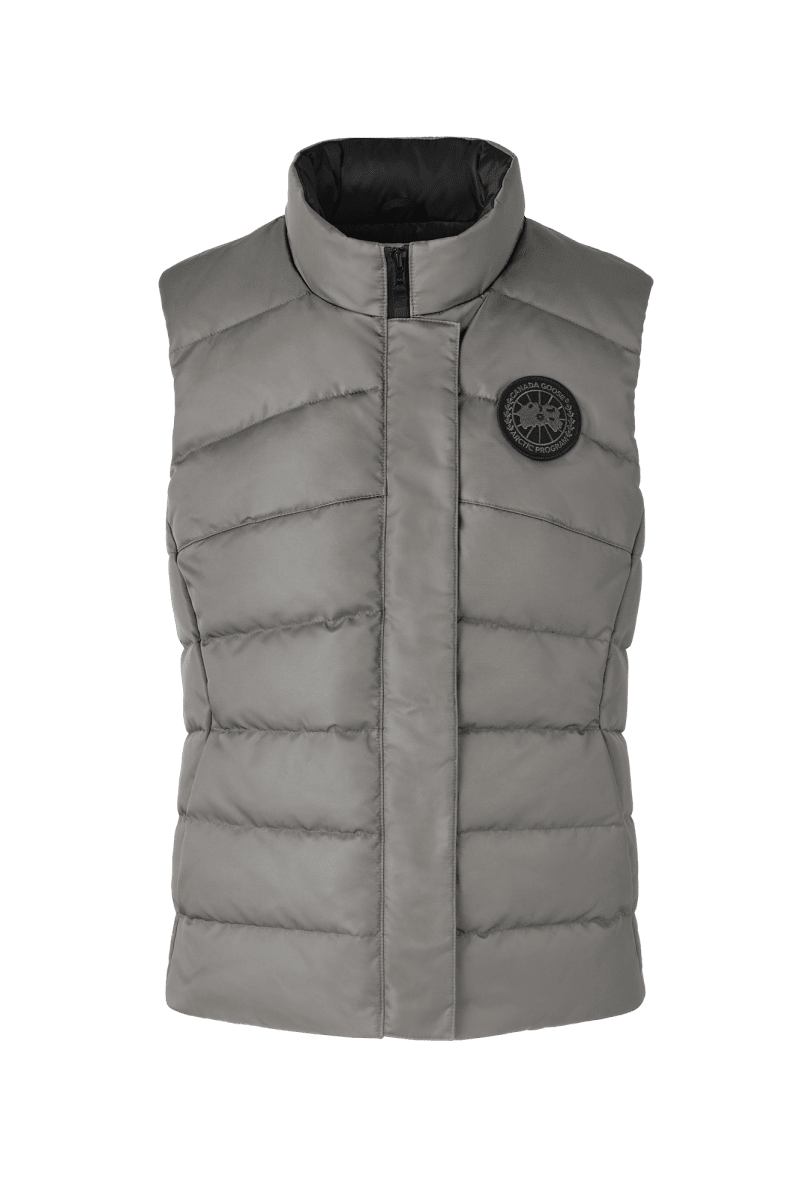 Willow Grey Freestyle Vest Performance Satin